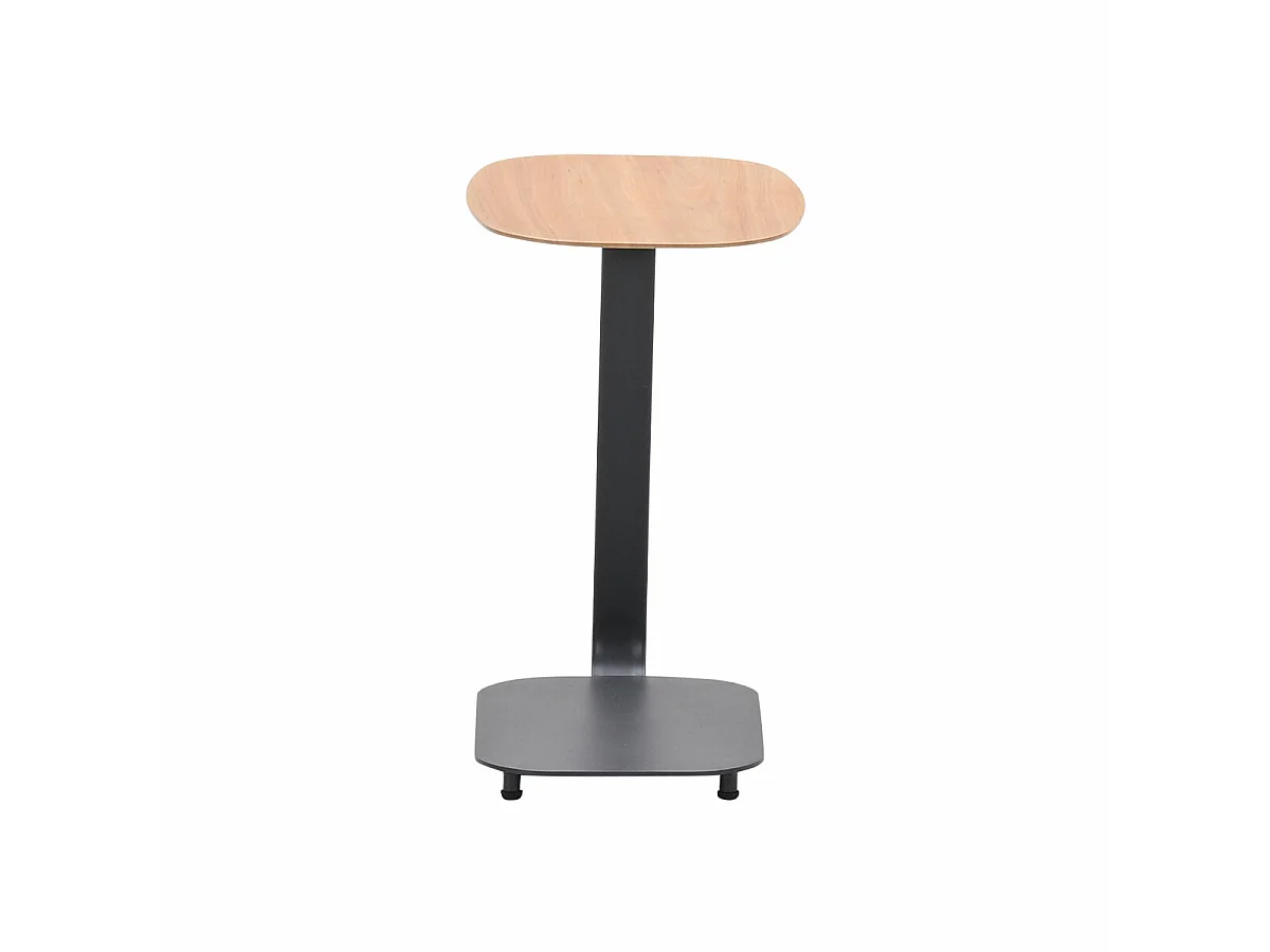 Garden Impressions table d'appoint pour ordinateur portable Sem aspect teck clair 45x30xH51 cm