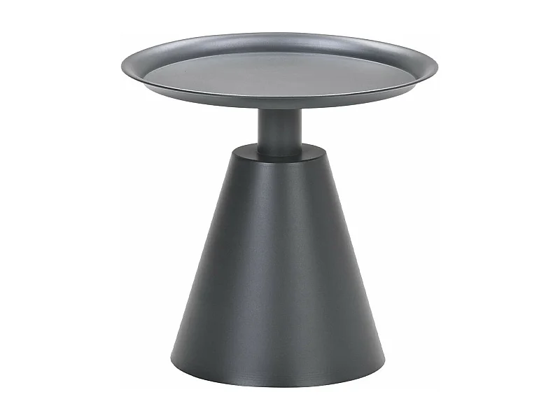 Table d'appoint Garden Impressions Tepa gris foncé Ø50xH48 cm