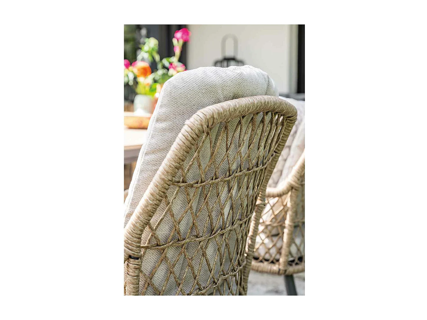 Garden Impressions Kalibo lounge dining stoel - donker grijs