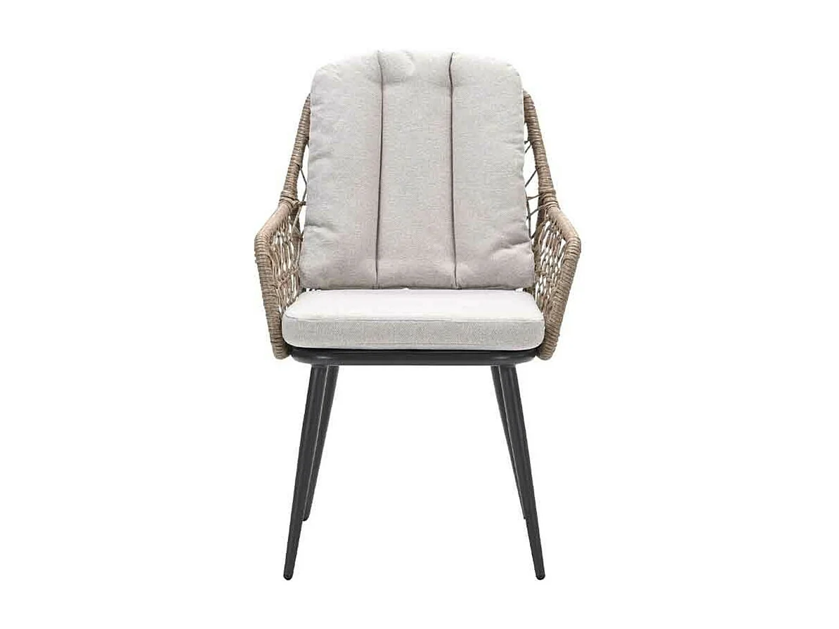 Garden Impressions Kalibo lounge dining stoel - donker grijs