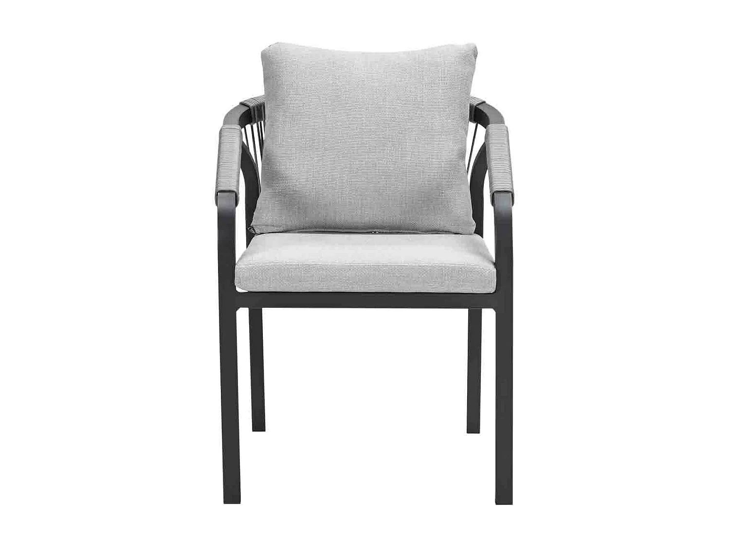 Garden Impressions Tarera lounge dining stoel - donker grijs