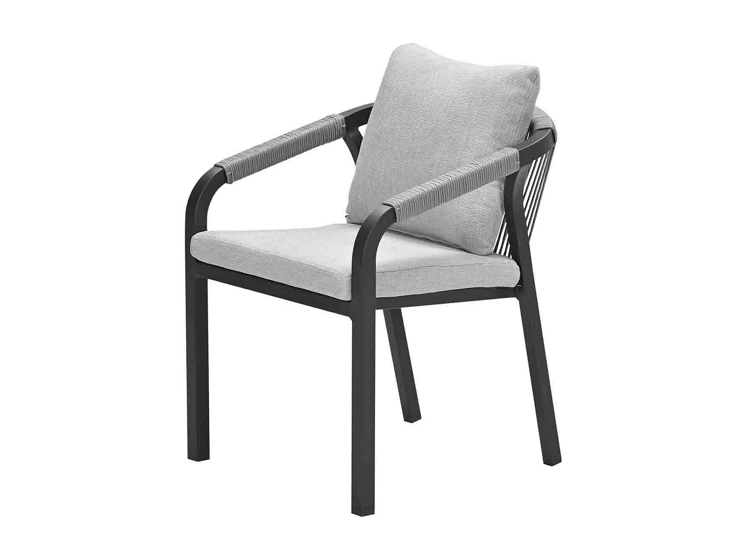 Garden Impressions Tarera lounge dining stoel - donker grijs