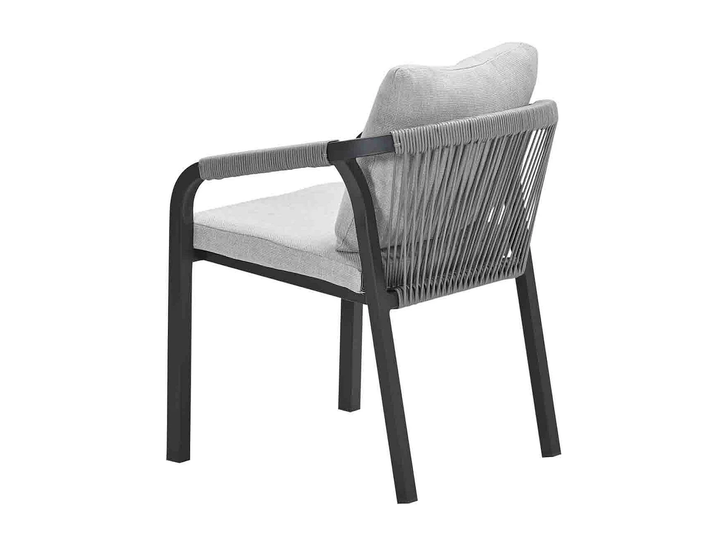 Garden Impressions Tarera lounge dining stoel - donker grijs