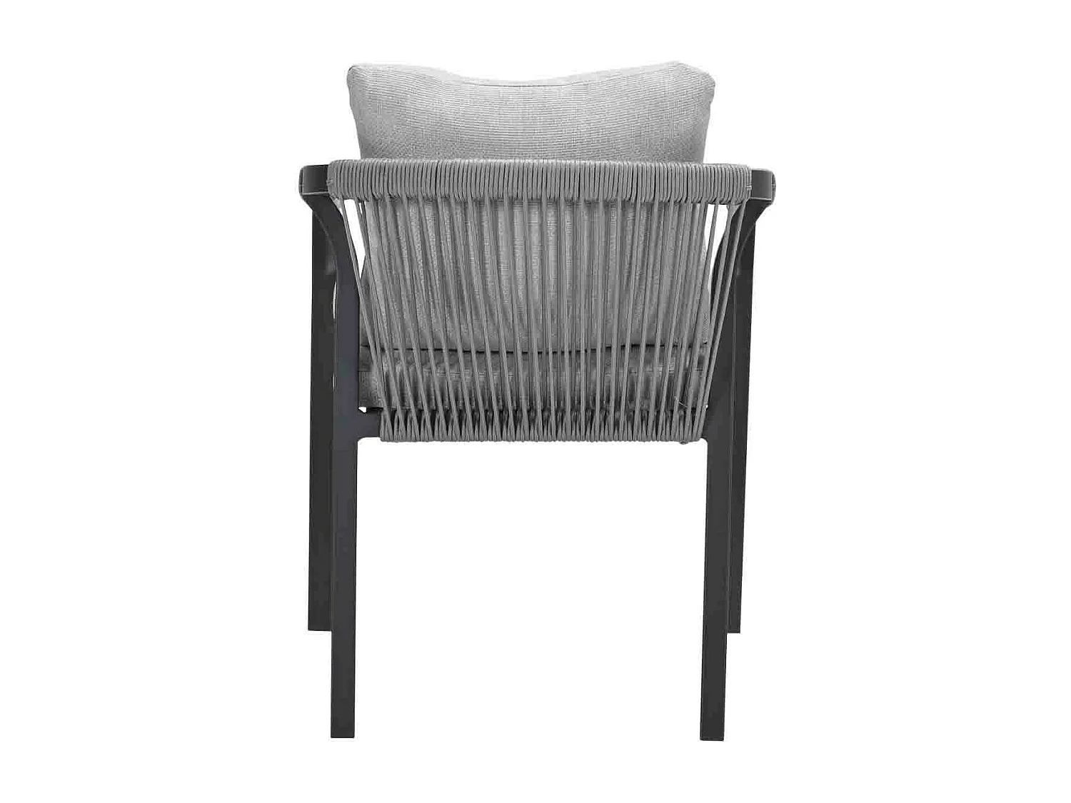 Garden Impressions Tarera lounge dining stoel - donker grijs