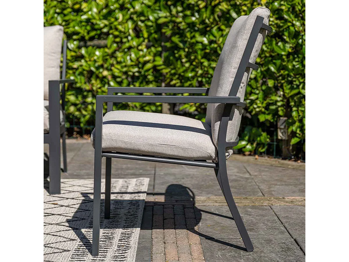 Chaise de salle à manger Garden Impressions Senja Sable du désert