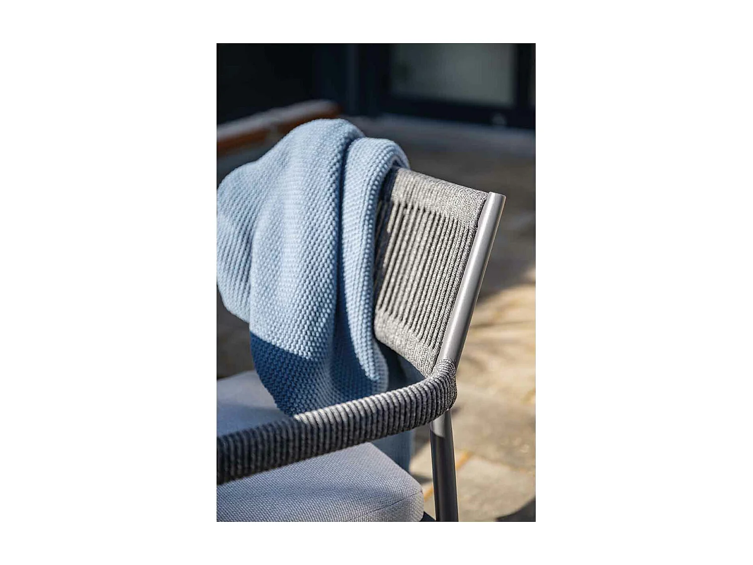 Garden Impressions Tineo lounge dining stoel - donker grijs