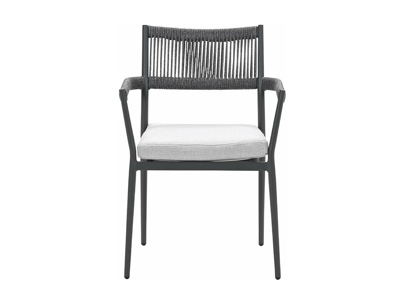 Garden Impressions Tineo lounge dining stoel - donker grijs