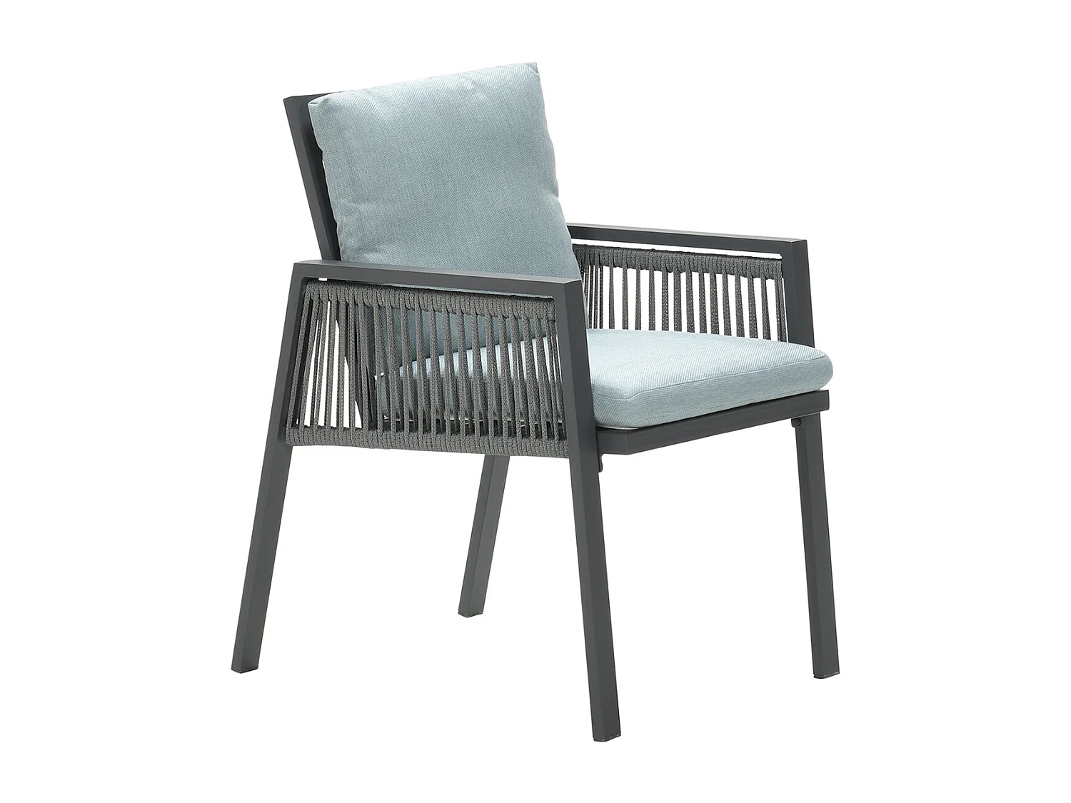 Garden Impressions Brendon lounge dining stoel - mint grijs