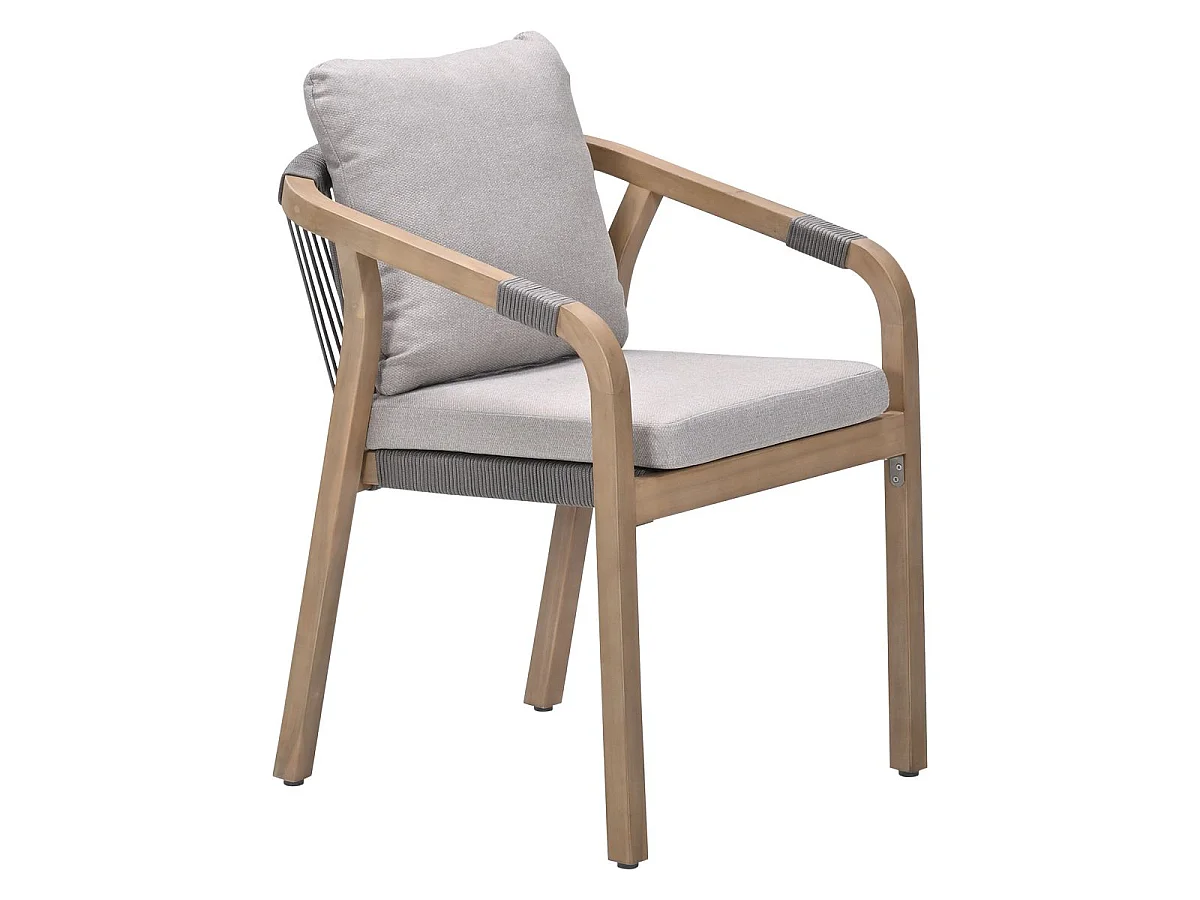 Chaise longue de salle à manger Garden Impressions Alora - sable gris