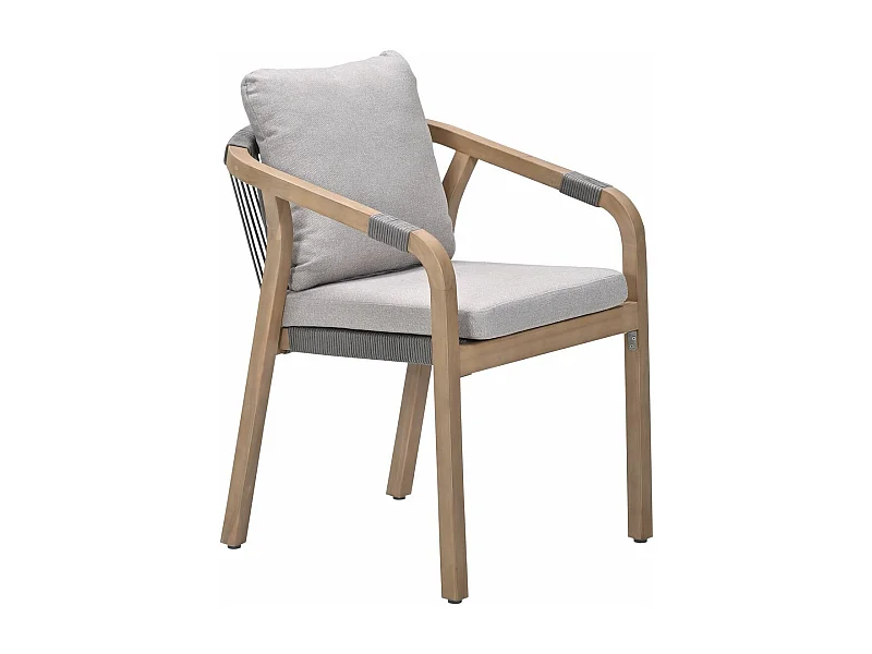 Garden Impressions Alora lounge dining stoel - grey sand