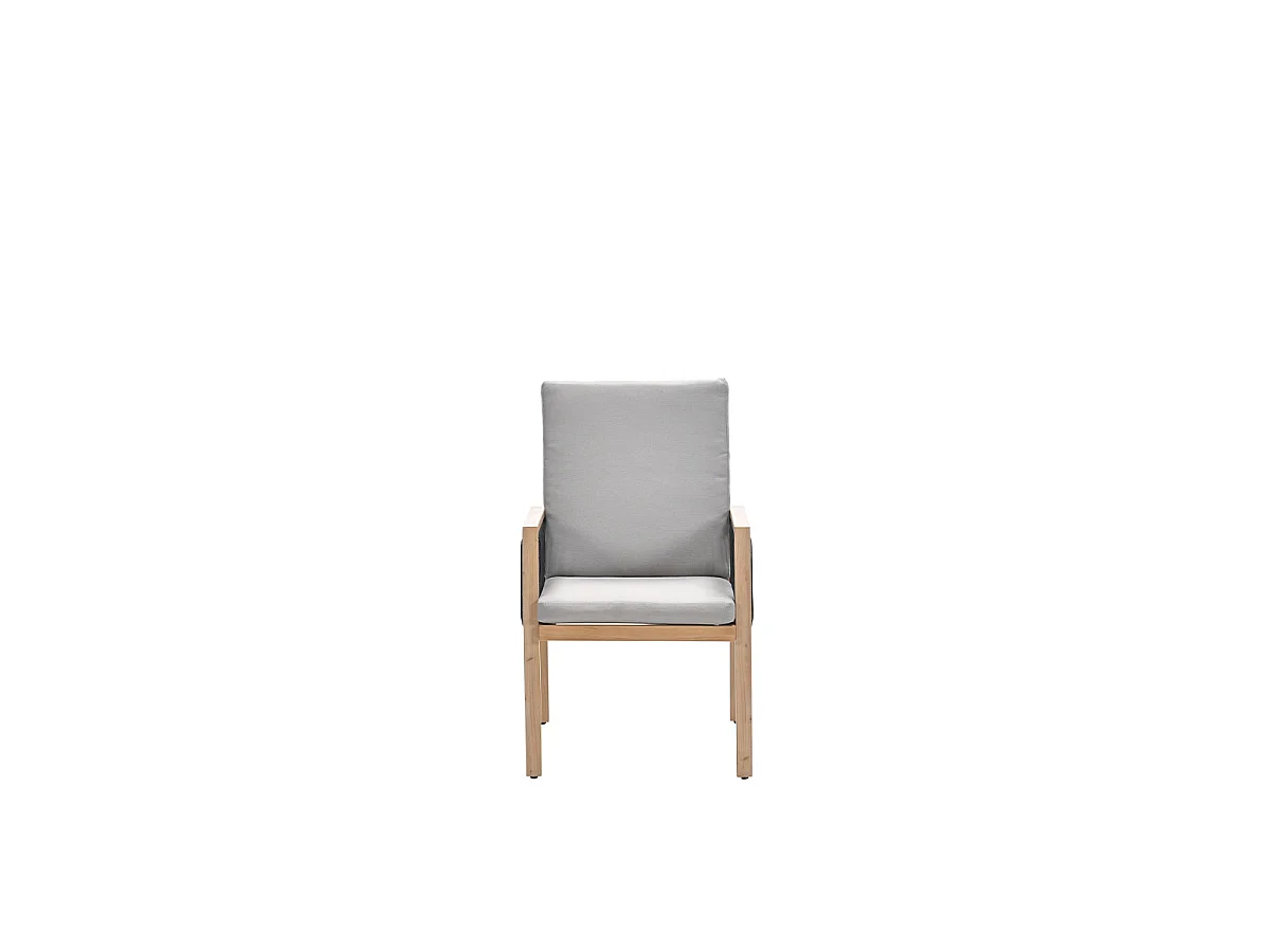 Garden Impressions San Capri lounge dining stoel - light teak aluminium