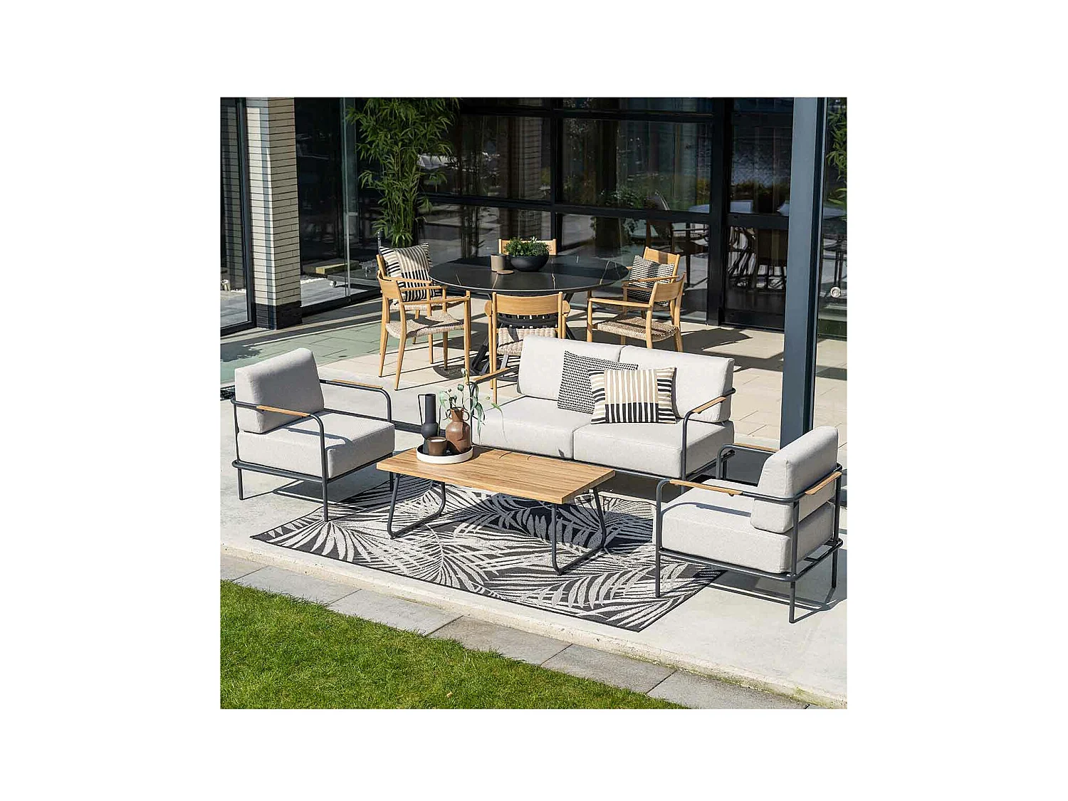 Garden Impressions Magday loungeset 4-delig - desert sand