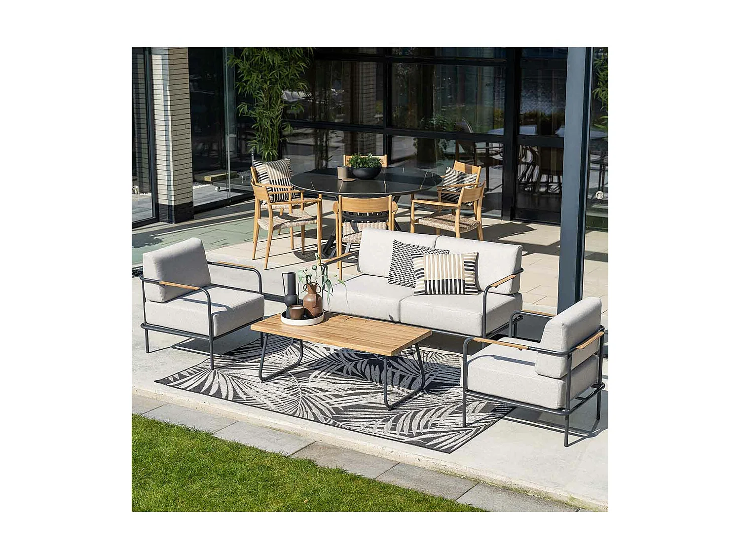 Garden Impressions Magday loungeset 4-delig - desert sand