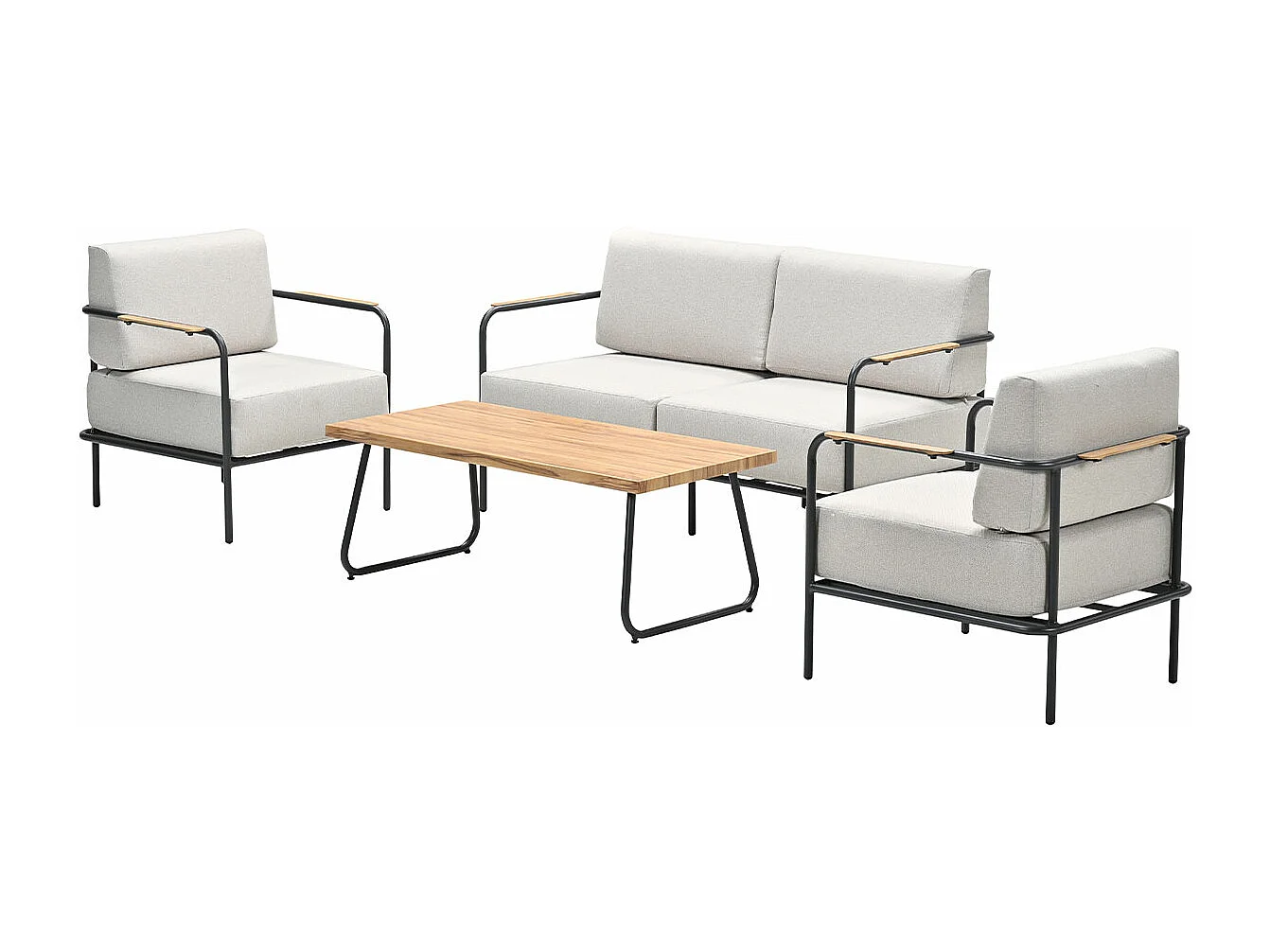 Garden Impressions Magday loungeset 4-delig - desert sand