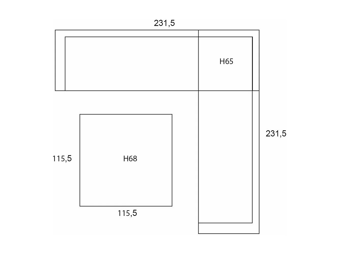 Garden Impressions Malakka lounge dining set 4-delig - taupe - valley sand