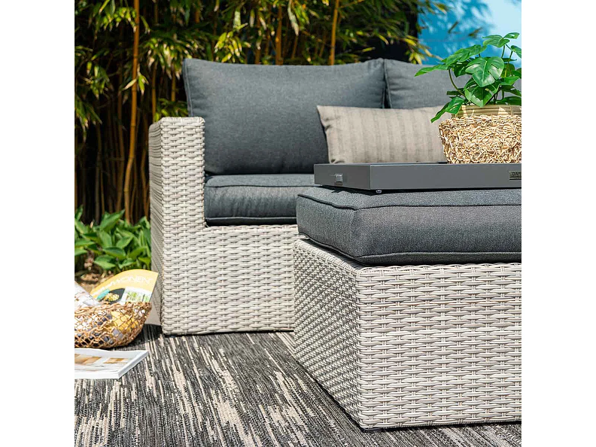 Garden Impressions Bruno loungeset 4-delig - vintage grijs