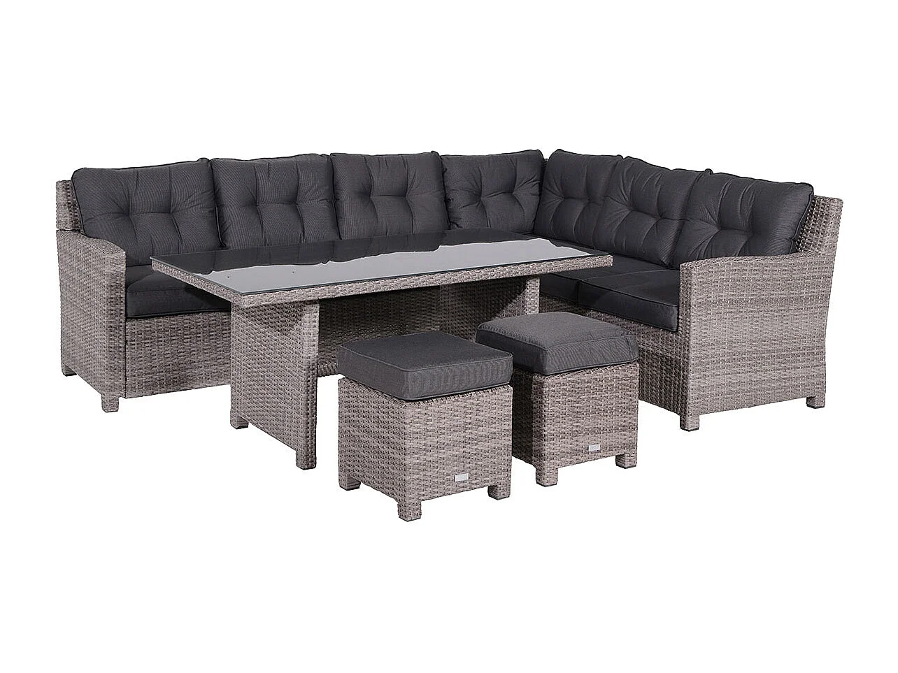 Garden Impressions Jaru lounge dining set R - extra luxe kussens
