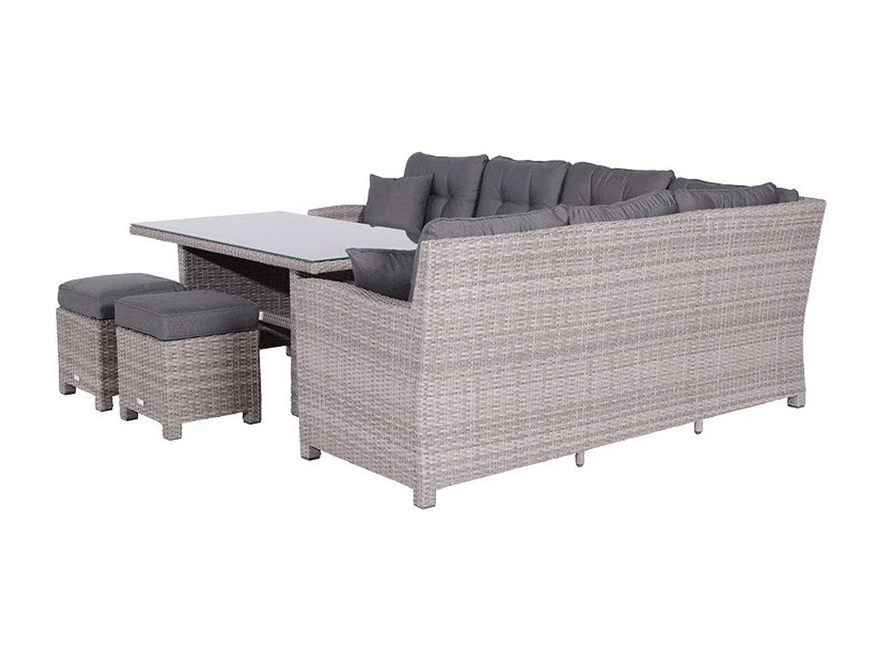 Garden Impressions Jaru lounge dining set R - extra luxe kussens