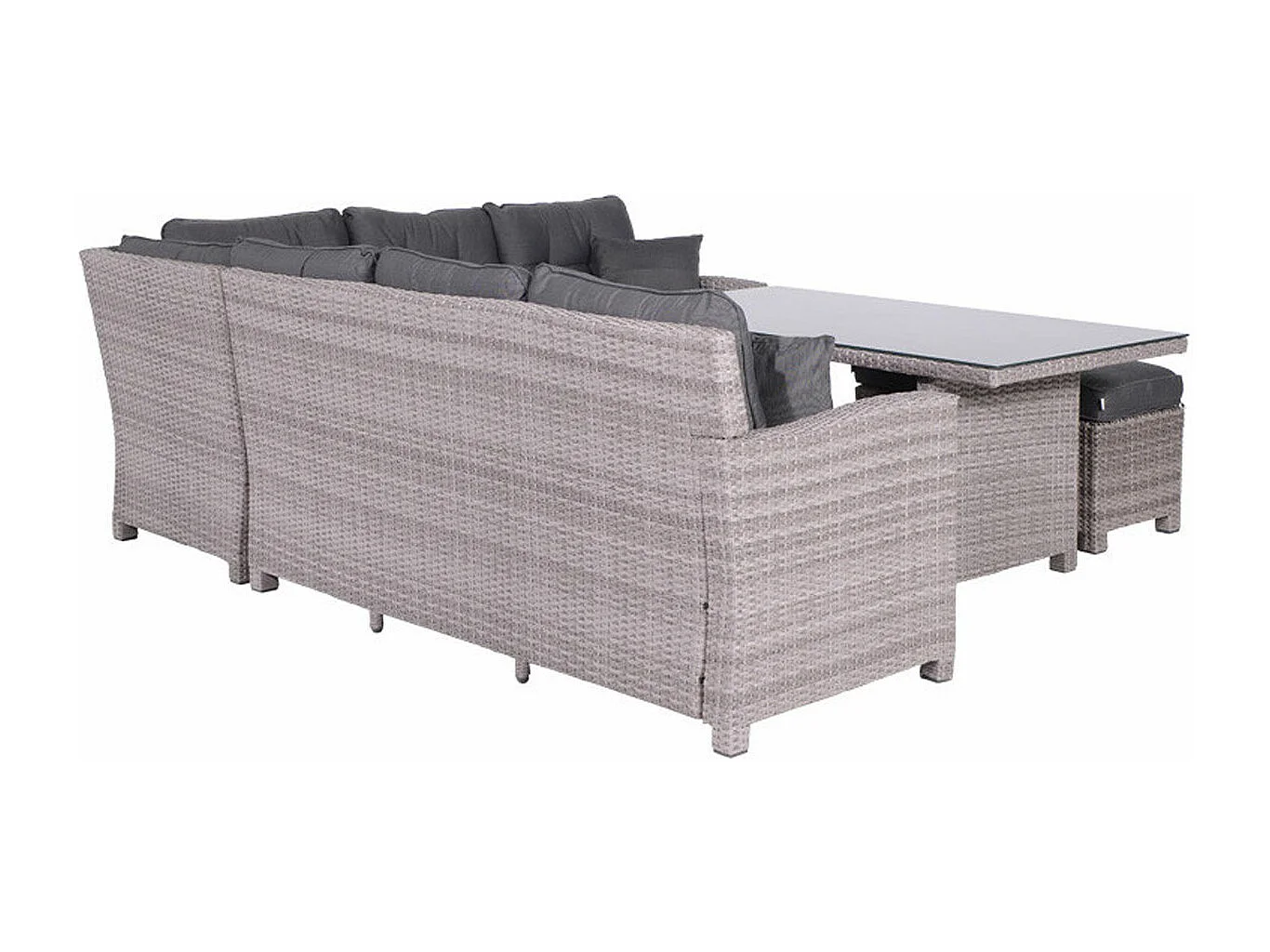 Garden Impressions Jaru lounge dining set R - extra luxe kussens