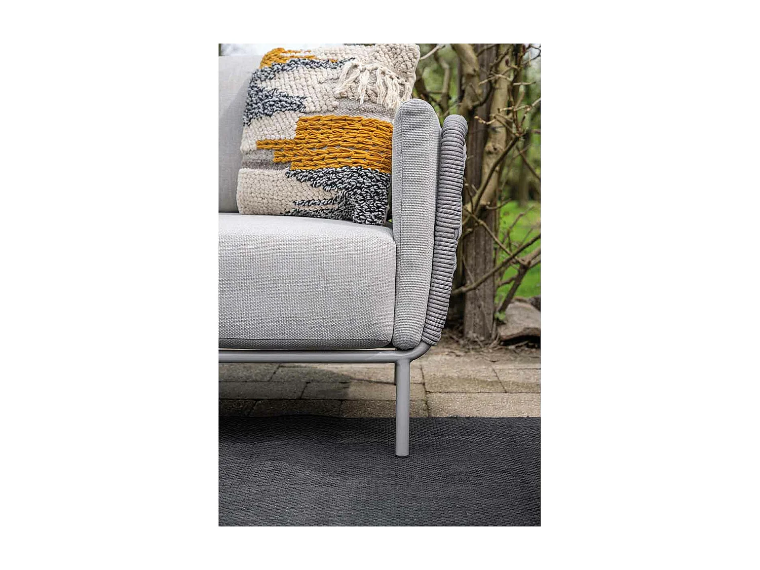 Garden Impressions ensemble de salon Langkawi taupe 5 pièces