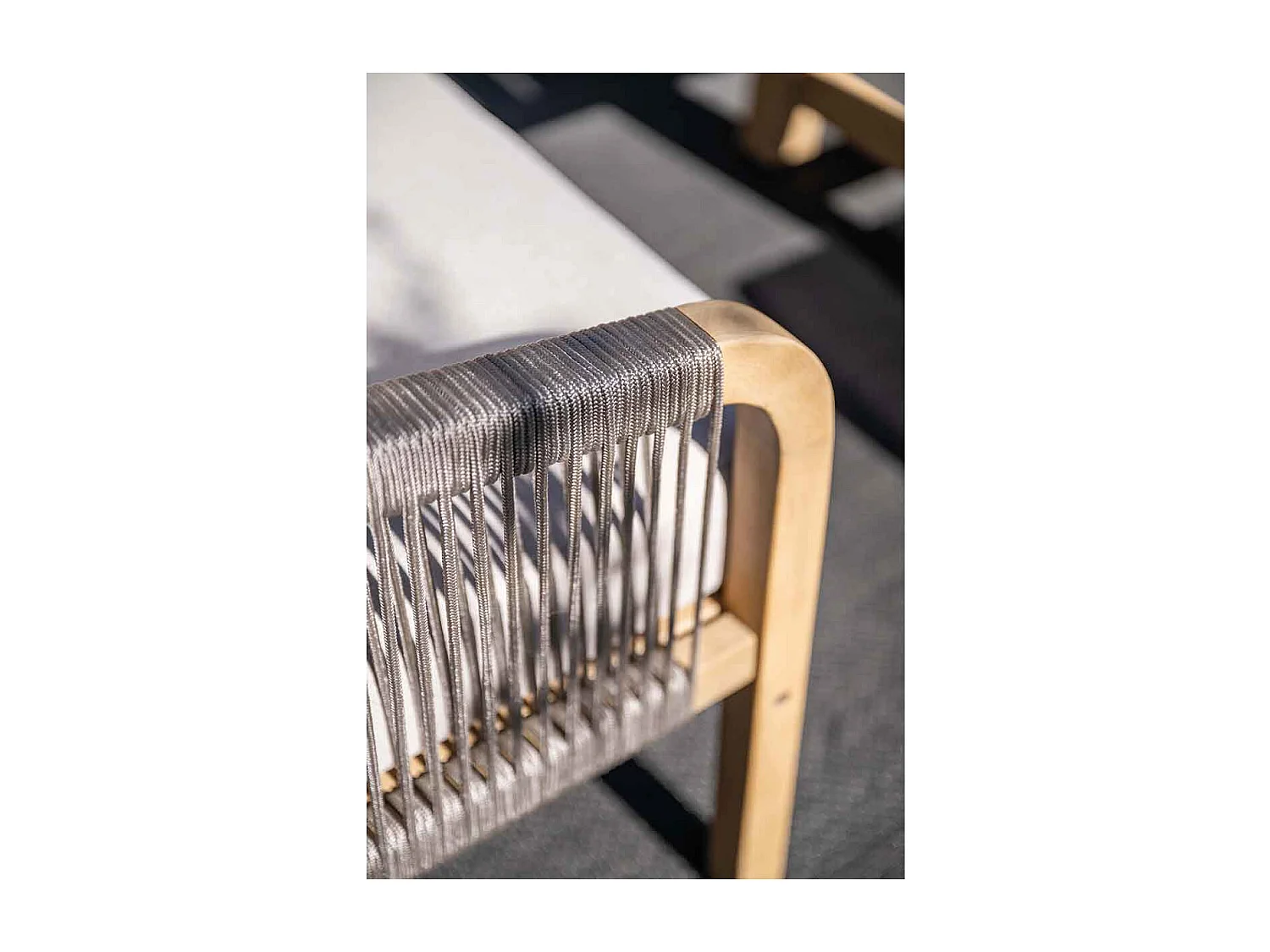 Garden Impressions Alora lounge dining set 5-delig links - grey sand