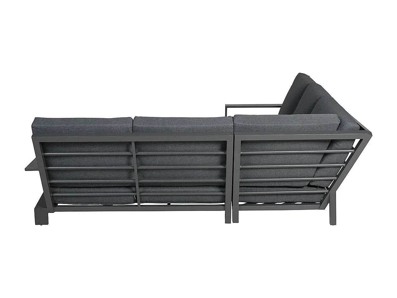 Garden Impressions Coba loungeset 5-delig donker grijs