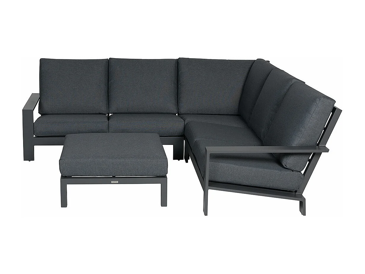 Garden Impressions Coba loungeset 5-delig donker grijs