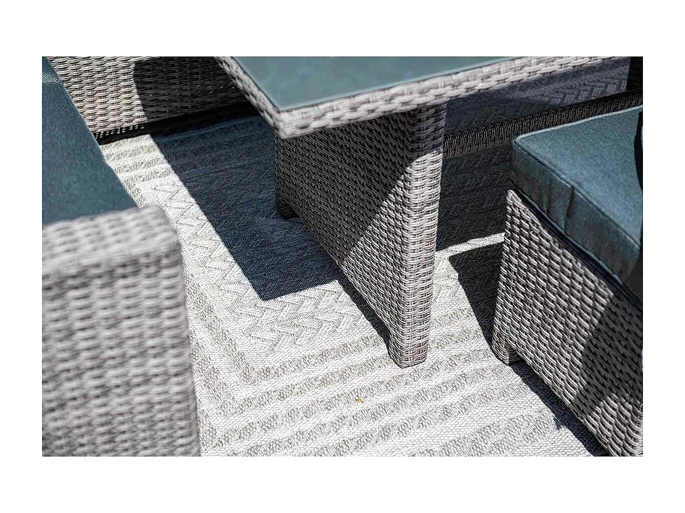 Garden Impressions Jaru lounge dining set 6-delig rechts - luxe kussens