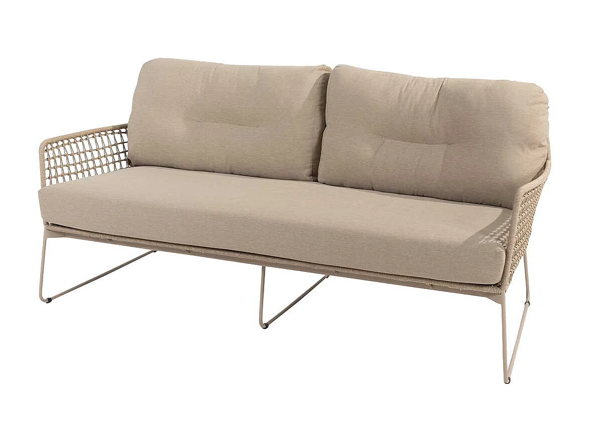 Ensemble de salon 4 Seasons Outdoor Albano 3 pièces latté