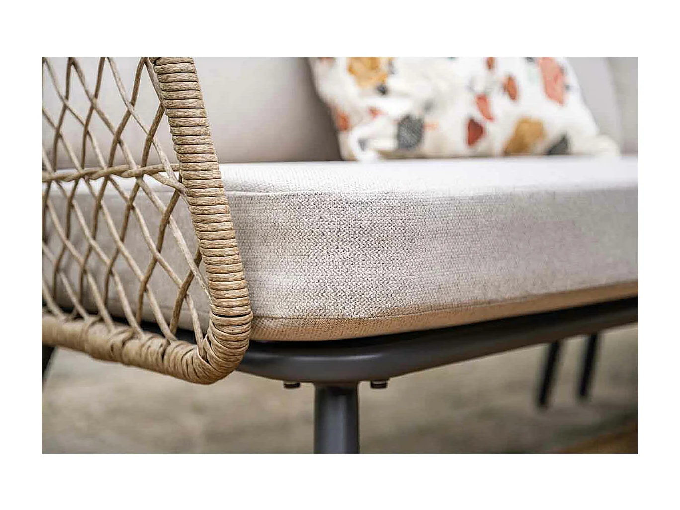 Garden Impressions Kalibo lounge dining set 6-delig - desert sand