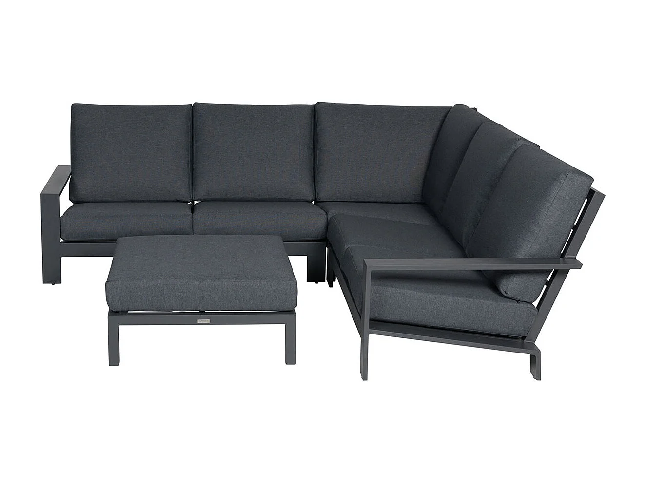 Garden Impressions Coba Ensemble de salon 4-pièces - gris foncé