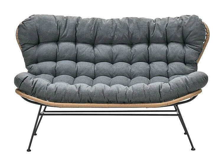 Ensemble de salon Garden Impressions Melfort en rotin naturel - 3 pièces