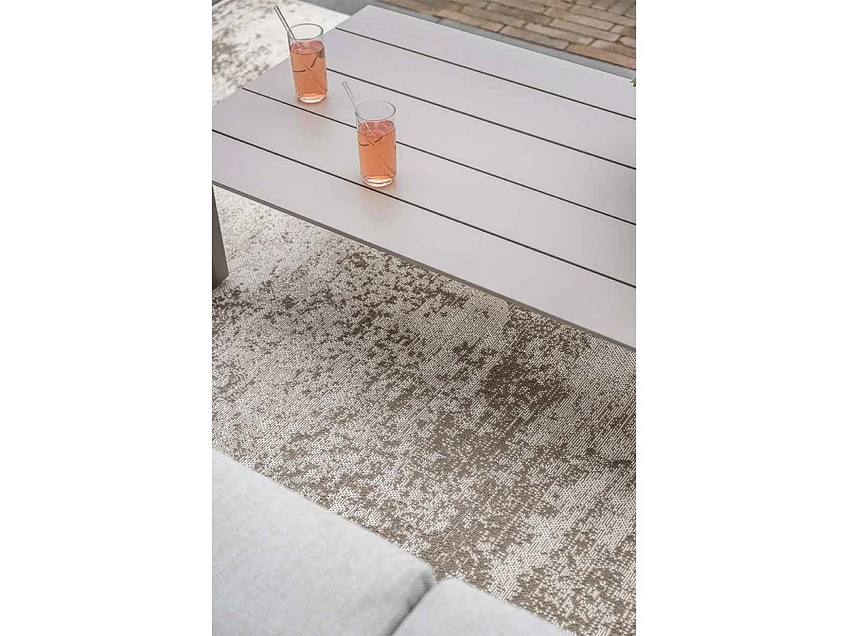 Garden Impressions Malakka loungeset 4 - delig taupe/valley sand
