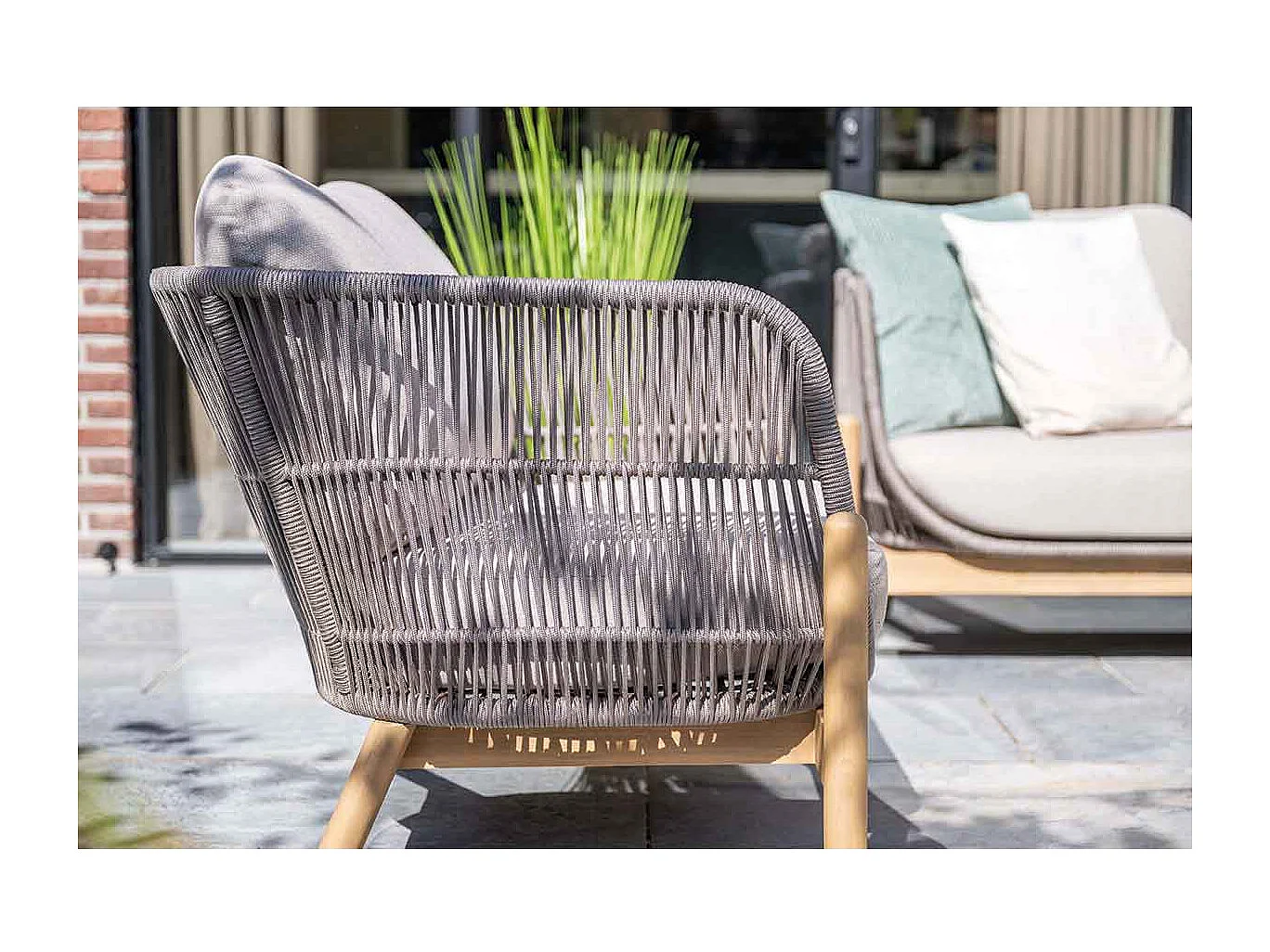 Garden Impressions Aberdeen lounge set 5-delig - grey sand