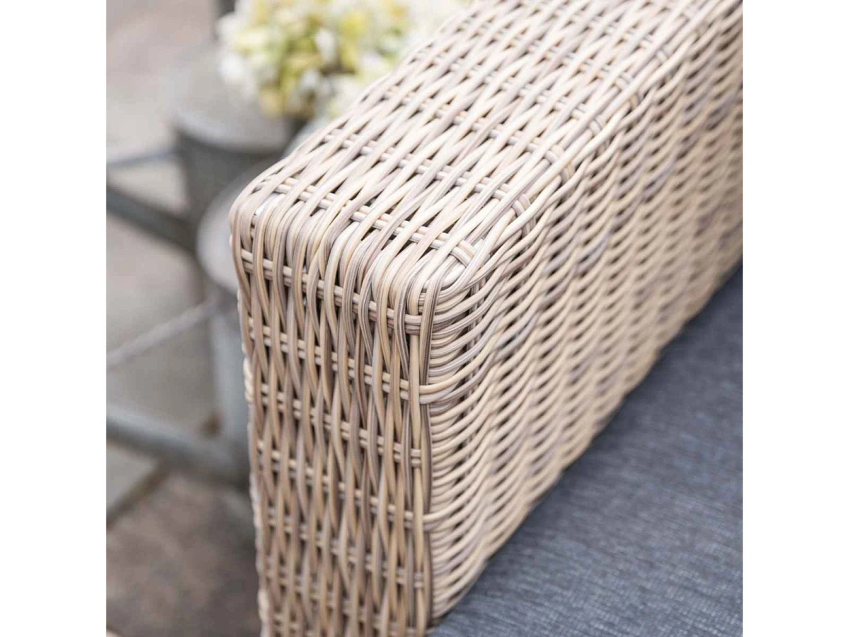 Garden Impressions Tennessee lounge dining set links 5-delig vintage willow - texfiber