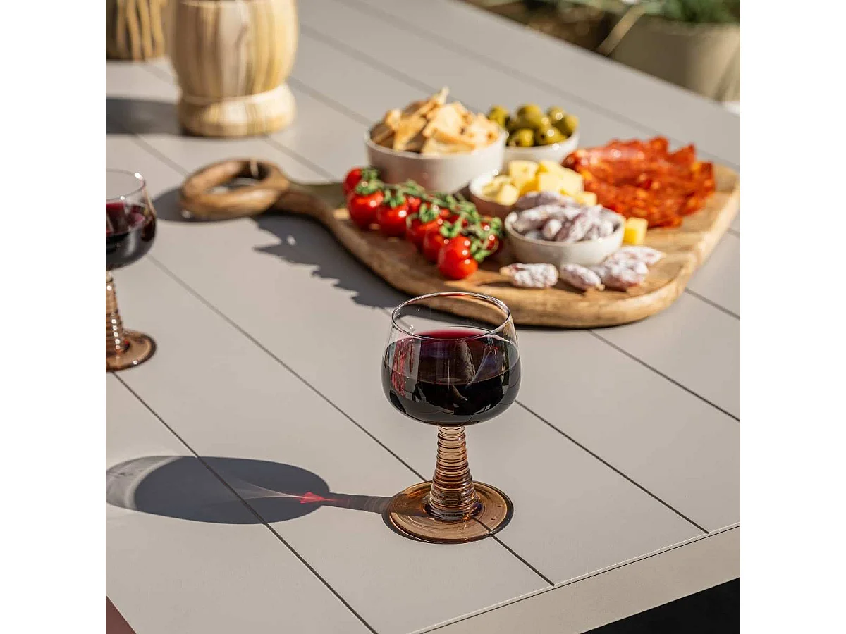 Garden Impressions Senja lounge dining set 5-delig rechts incl. stoel - valley sand