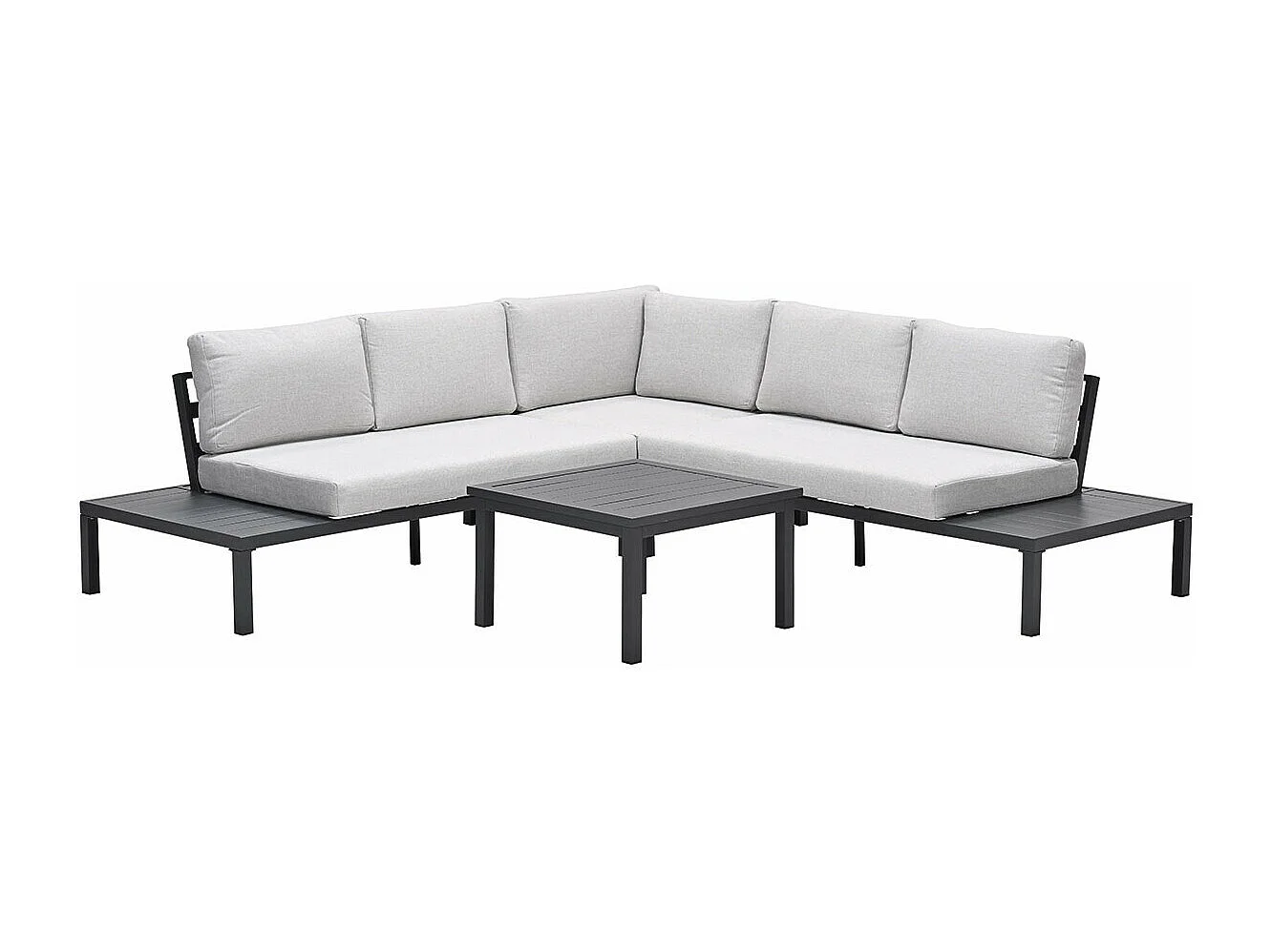 Garden Impressions Pamplona loungeset 4-delig - valley sand