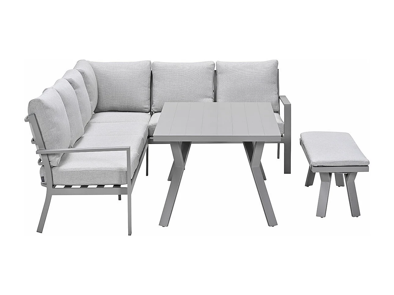 Ensemble de salon et salle à manger Garden Impressions Senja Valley Sand - 4 pièces - droite