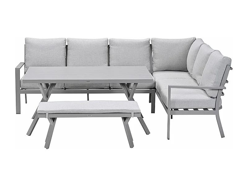 Ensemble de salon et salle à manger Garden Impressions Senja Valley Sand - 4 pièces - droite