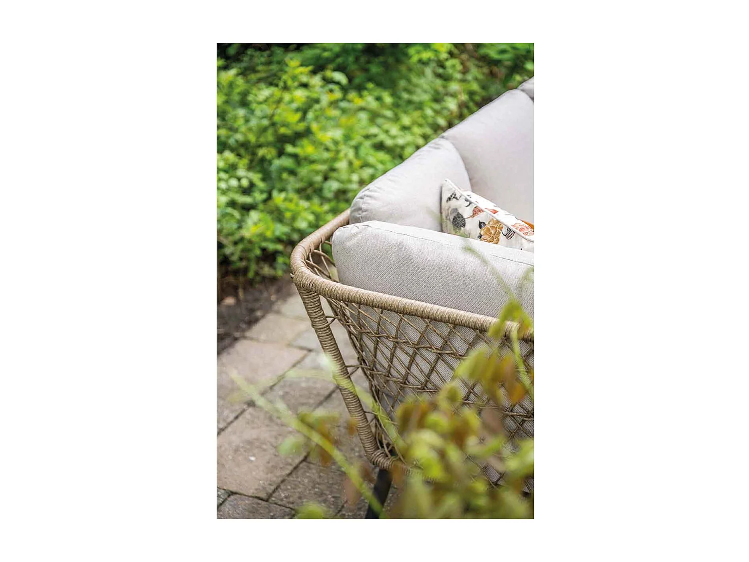 Garden Impressions Kalibo hoek lounge dining set 4-delig - donker grijs