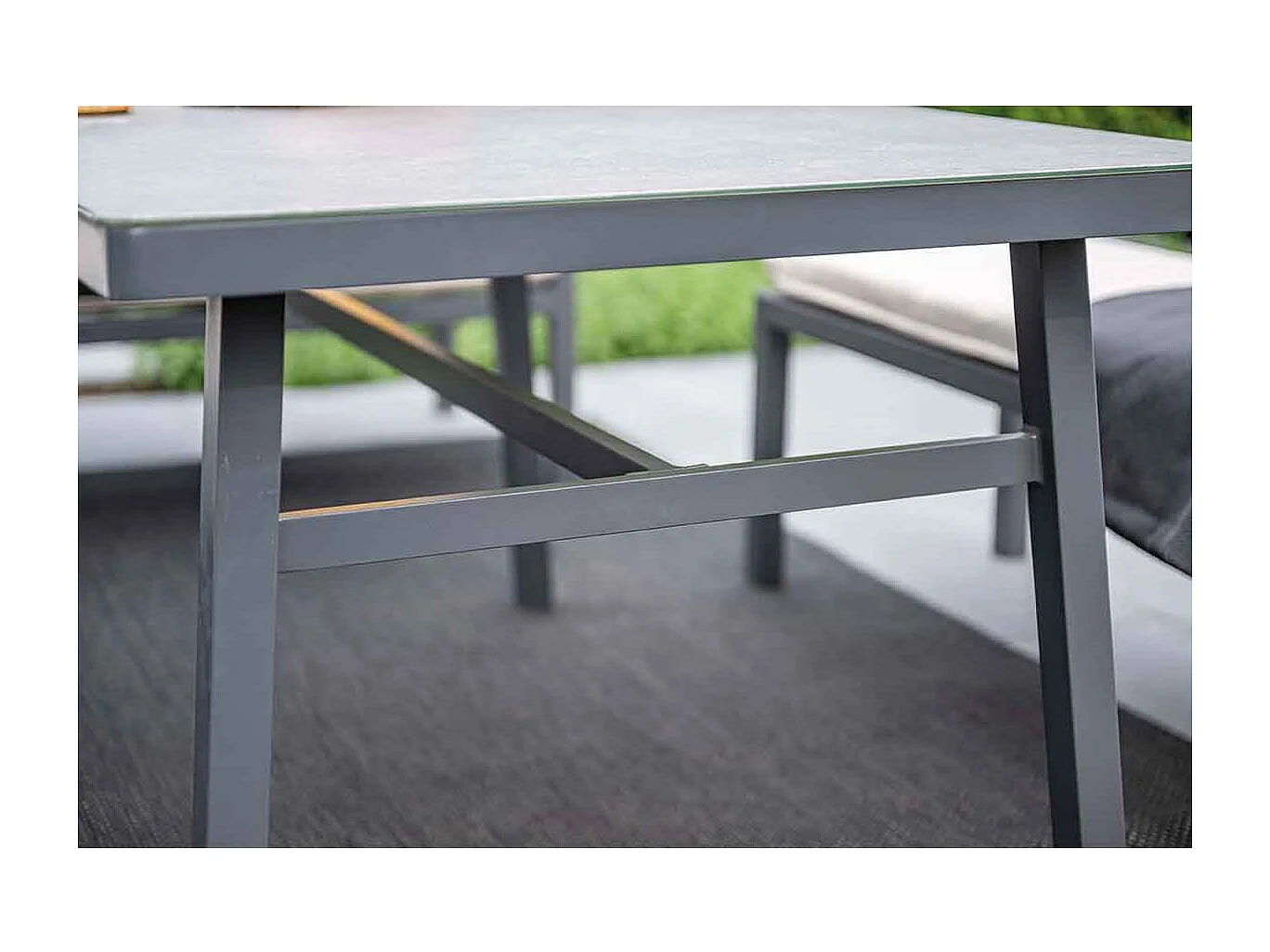 Garden Impressions salon salle à manger Markus à droite - sable du désert 4 pièces