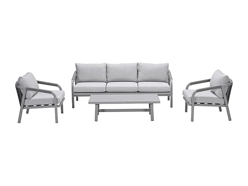 Garden Impressions Tarera loungeset 4-delig - taupe