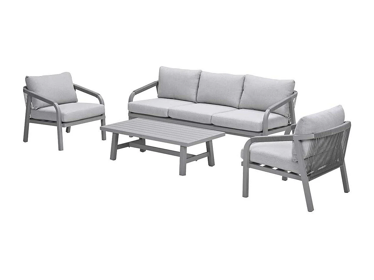 Garden Impressions Tarera loungeset 4-delig - taupe
