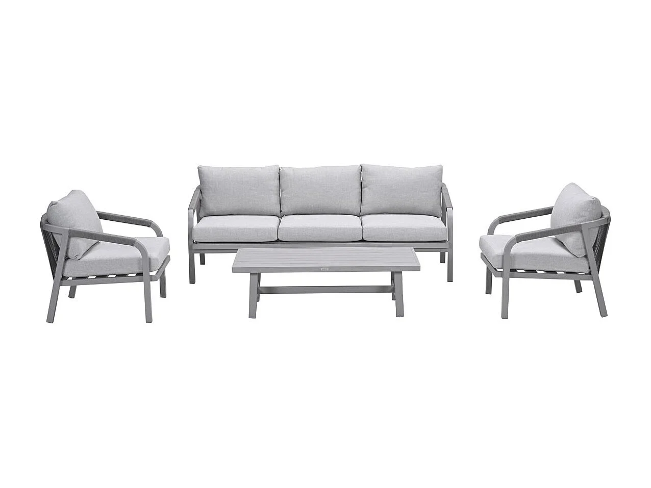 Garden Impressions Tarera loungeset 4-delig - taupe