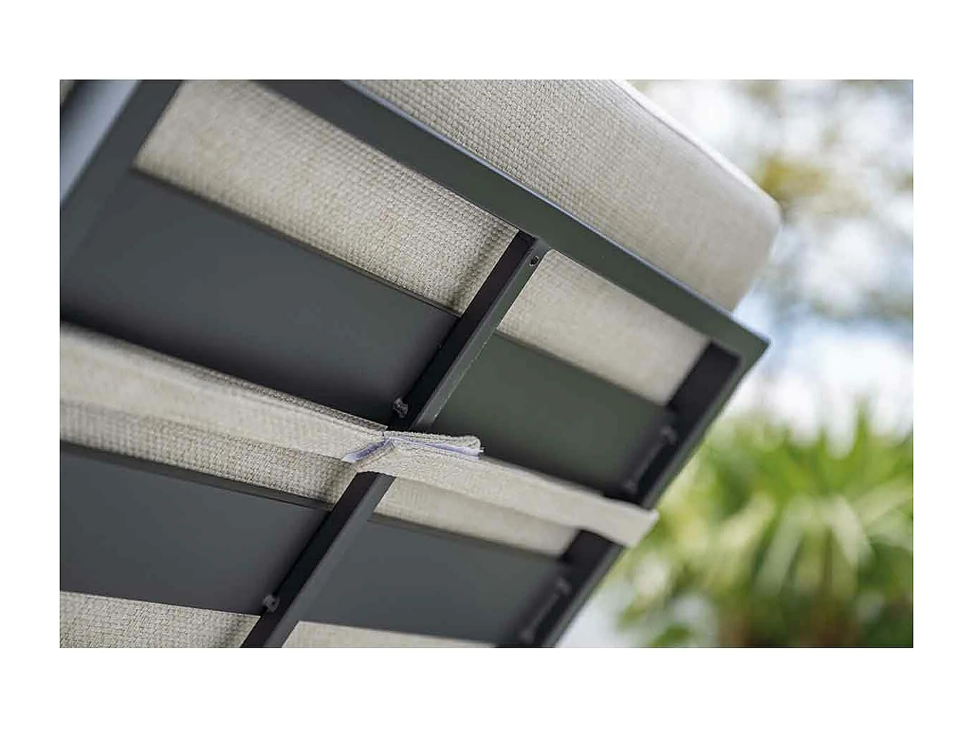 Garden Impressions Malakka ligbed - donker grijs