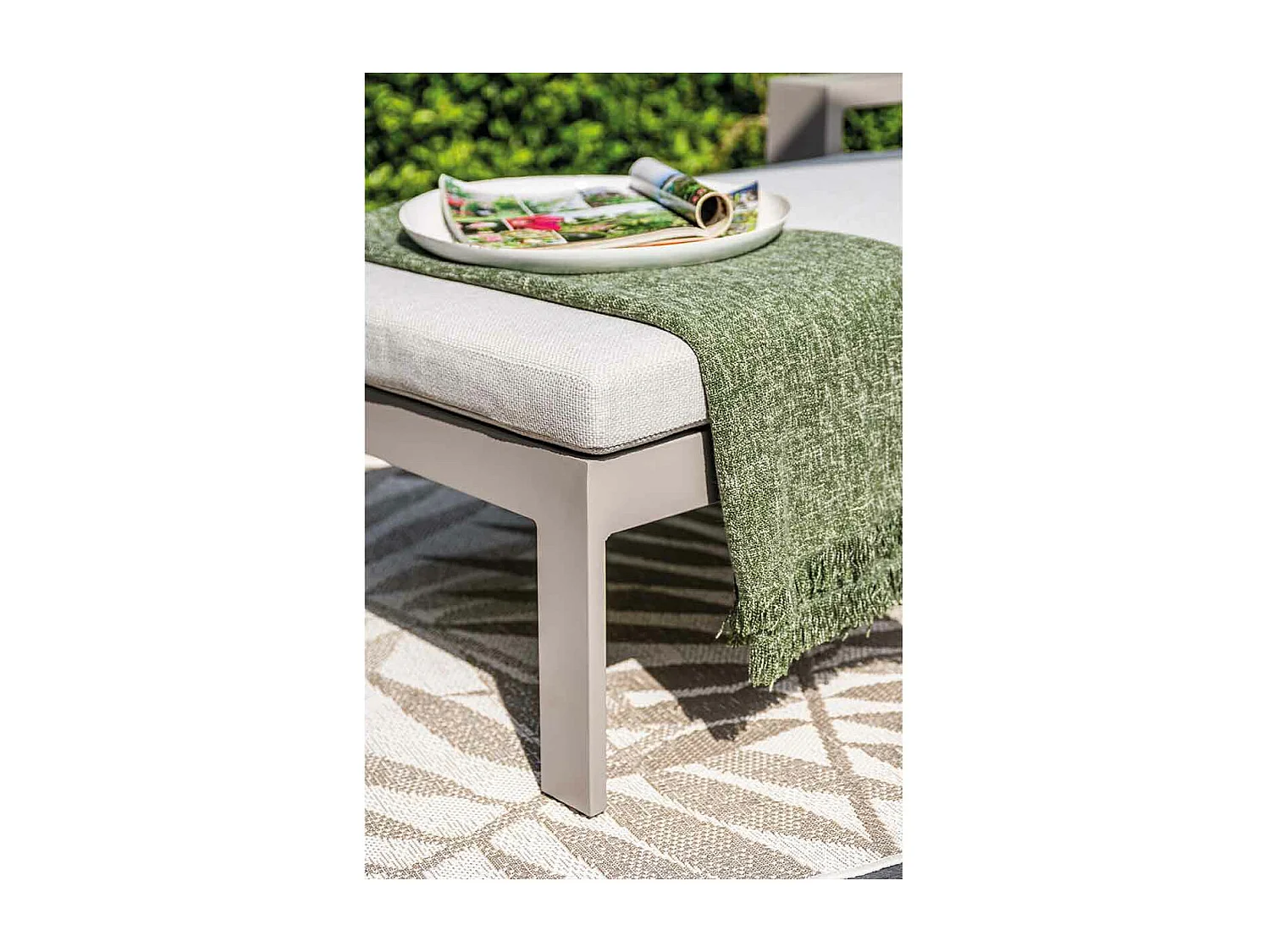 Garden Impressions Malakka ligbed - taupe