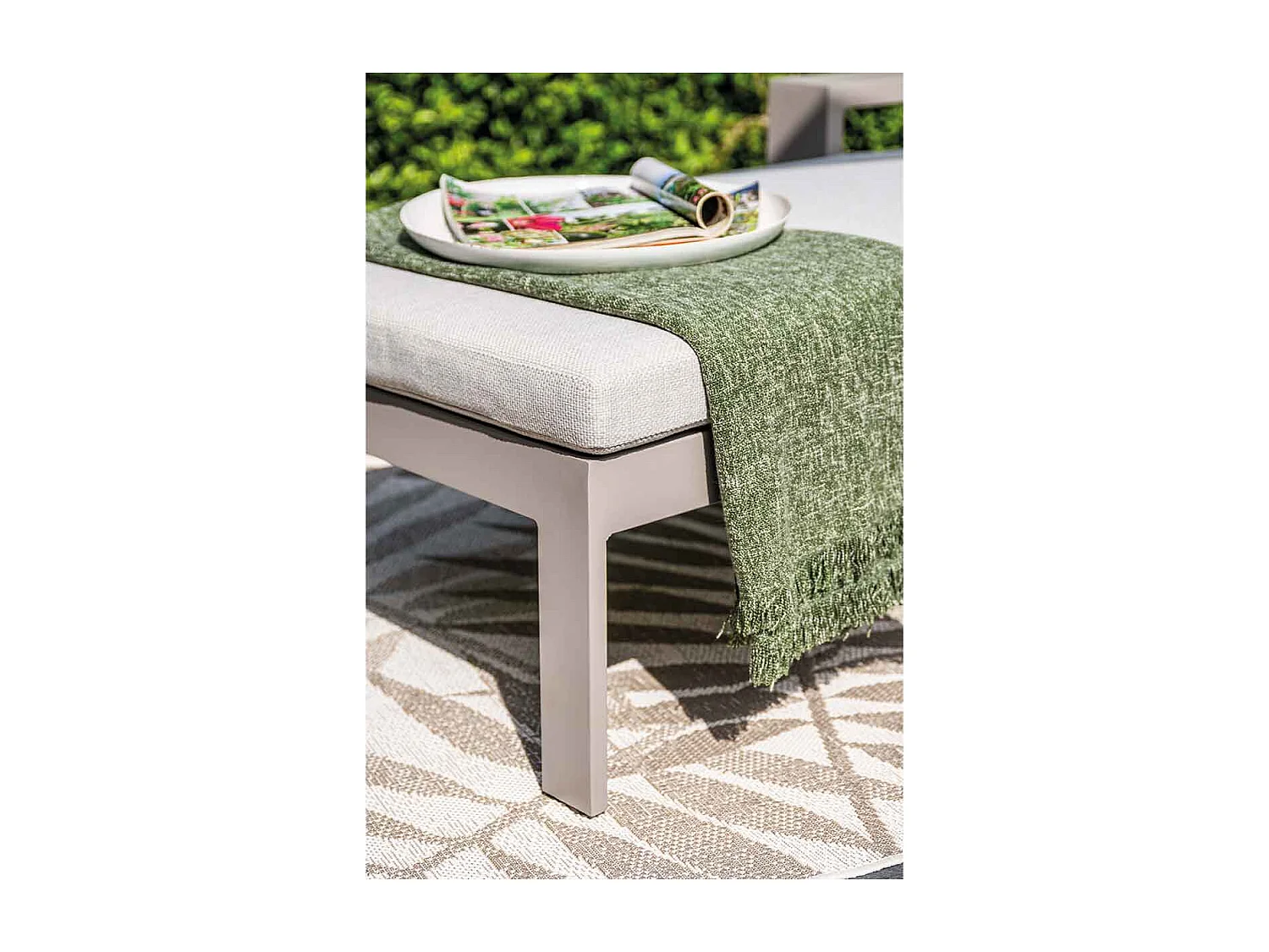 Garden Impressions chaise longue Malacca - taupe
