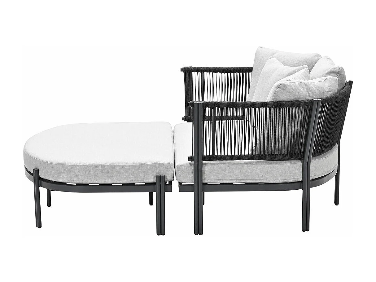 Garden Impressions Atlanta lounge ligbed - daybed - donker grijs