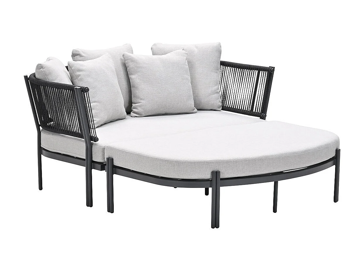Garden Impressions Atlanta lounge ligbed - daybed - donker grijs