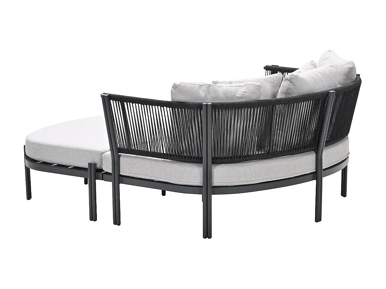 Garden Impressions Atlanta lounge ligbed - daybed - donker grijs